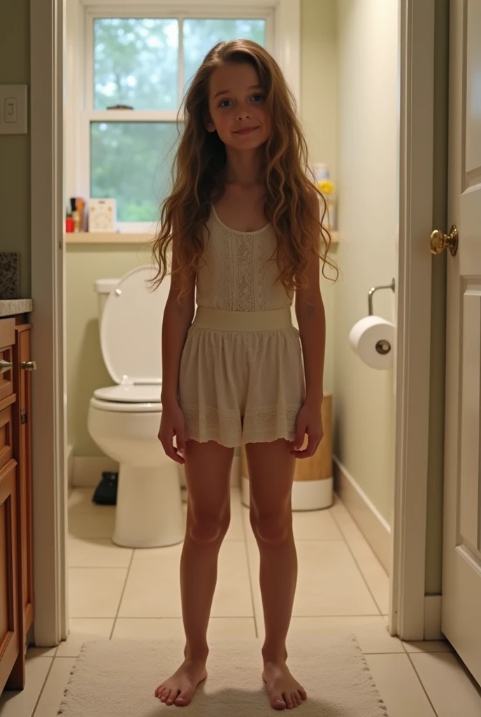 pooping girl
