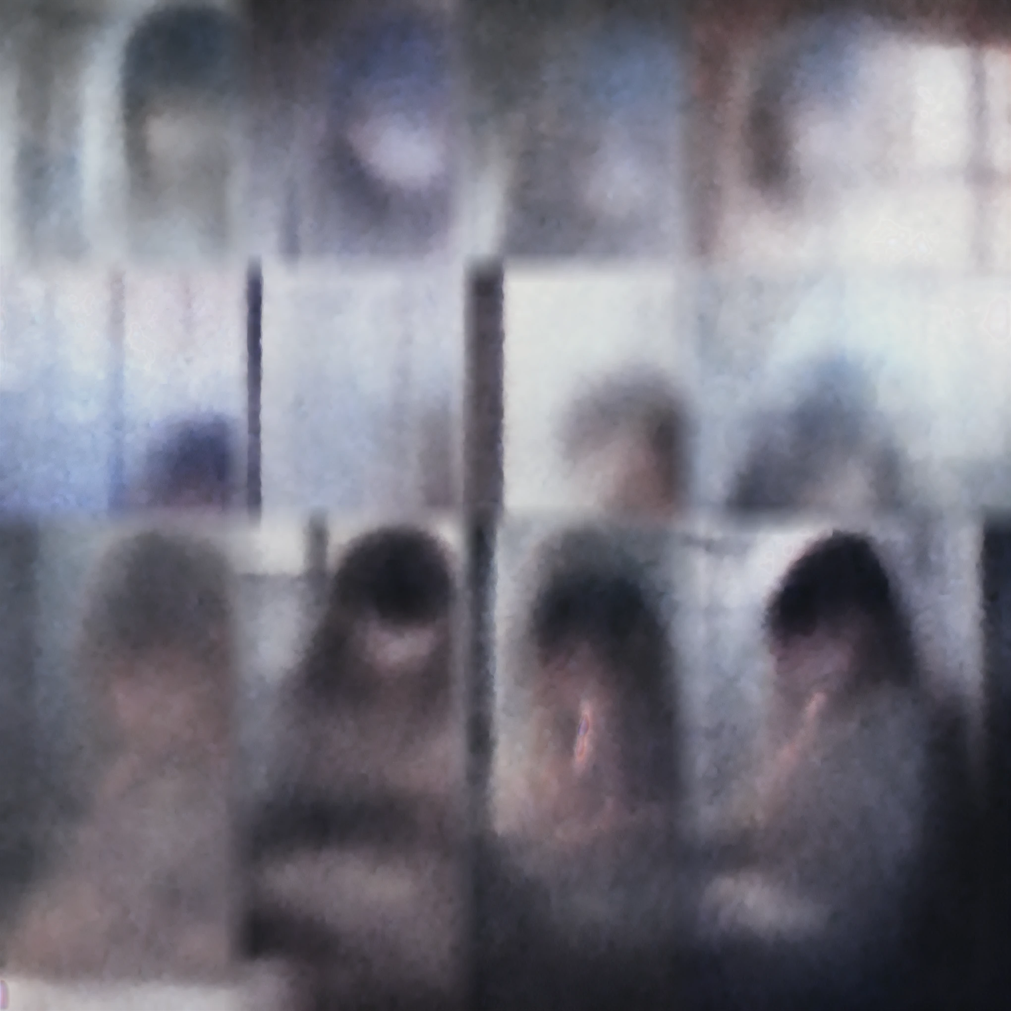 A young girl wearing earbud headphones is sitting in a calm, cozy room near a window with raindrops softly hitting the glass. She is focused, either reading a book or working on a notebook. The room is dimly lit, creating a peaceful and tranquil atmosphere. The rain is visible through the window, adding to the serene mood. The girl appears relaxed, deeply engaged in her activity, surrounded by the warm and inviting lofi aesthetic.