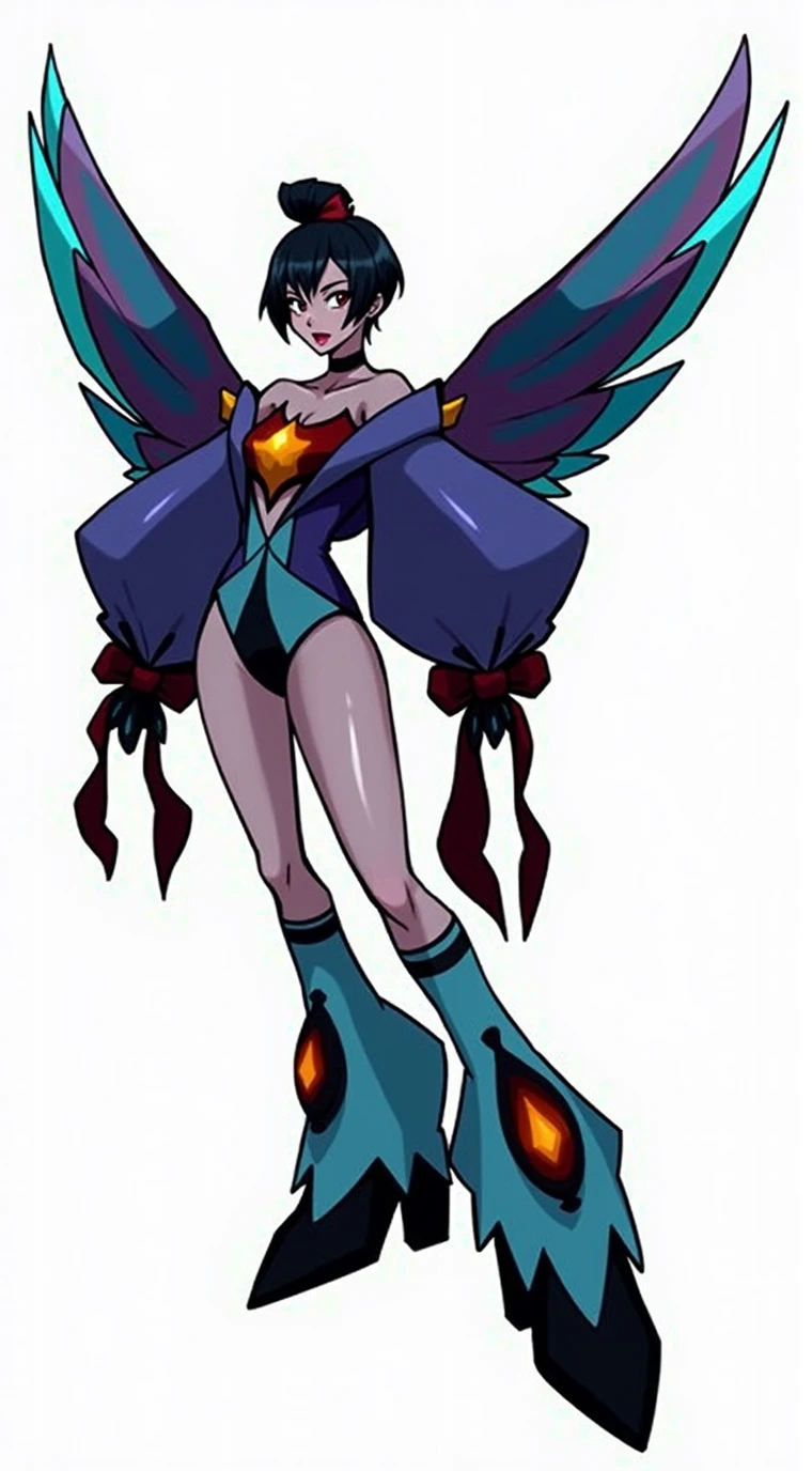 (AOC:1.1), panties, from behind, Curved, Wide hips, thick thighs,