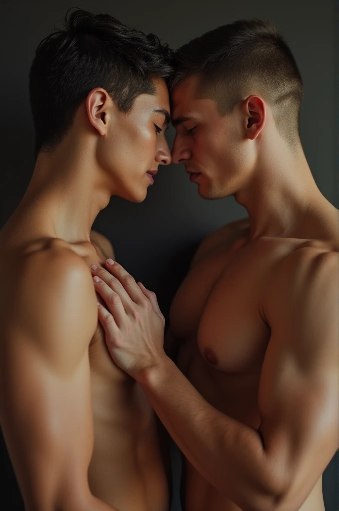 A woman having sex with 2 Man