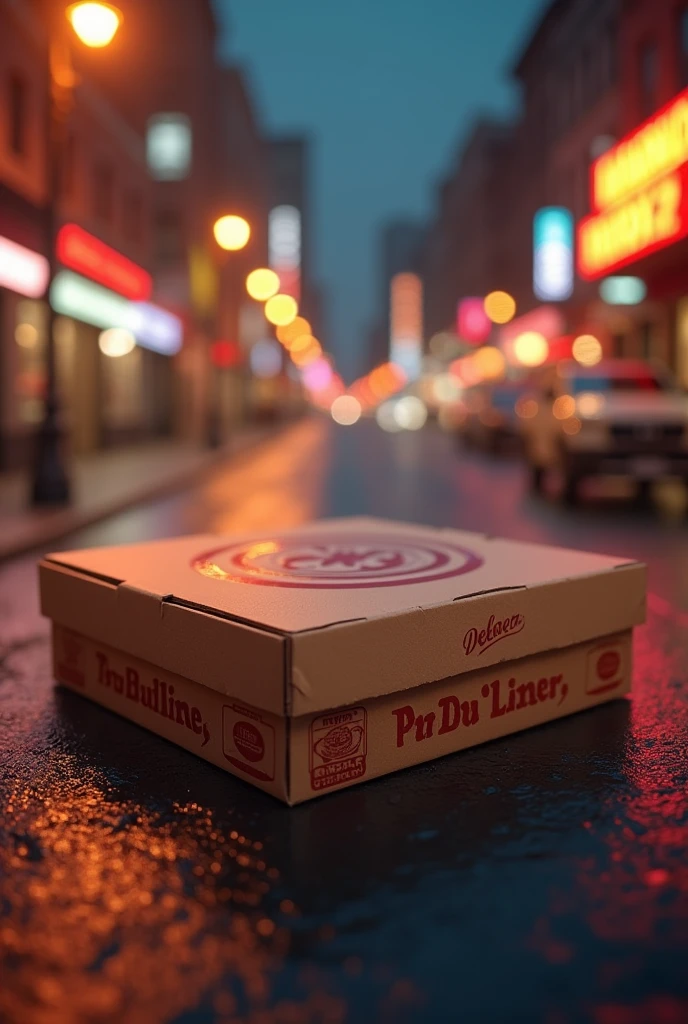 Create a pizza box