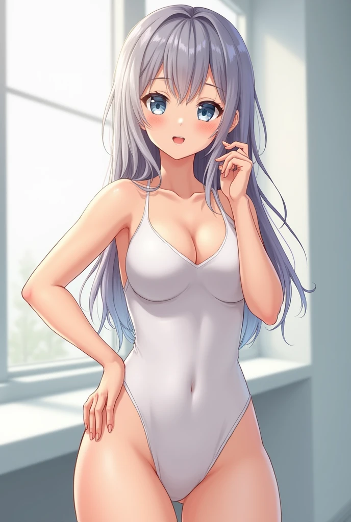 White anime girl nudes