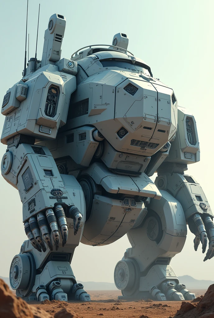 concepte de ville contenue dans un char blindé du futur, concepte imaginé par une IA, blindage très futuriste et détaillé, blindage formé par de multiples canons sur tourelles et de pinces mécaniques, recouvert de haute technologie, conception sublime, hyperréaliste, très détaillé, masterpiece, 8k, 16k, paysage futuriste