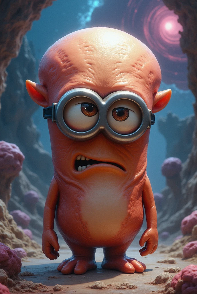 Minion with an alien