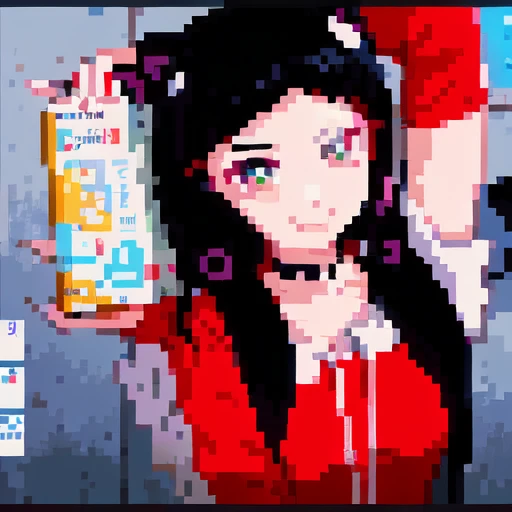 There was a lady holding a carton of milk and a box of milk, Belle Delphine, Anime girl drinking energy drink, Anime girls in real life, A fusion of anime style with Fujifilm, Anime Girl Cosplay, live2d virtual youtuber model, Lo-Fi Girl aesthetic, Lo-Fi Girl, Ruan cute vtuber, Anime role playing, Young and beautiful