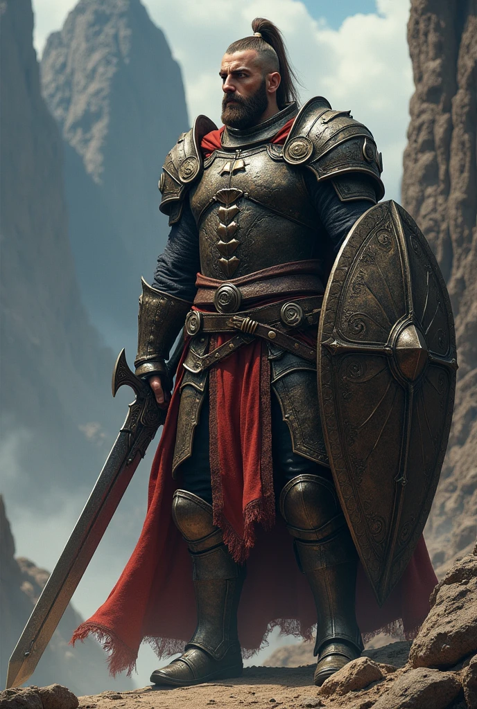 fantasy game male warrior