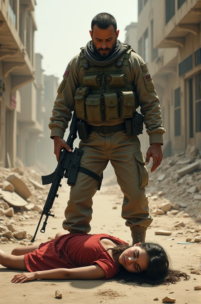 Israil soldier kill indian girl