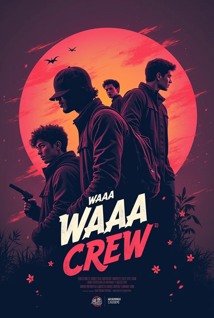 haz un banner que diga waaa crew