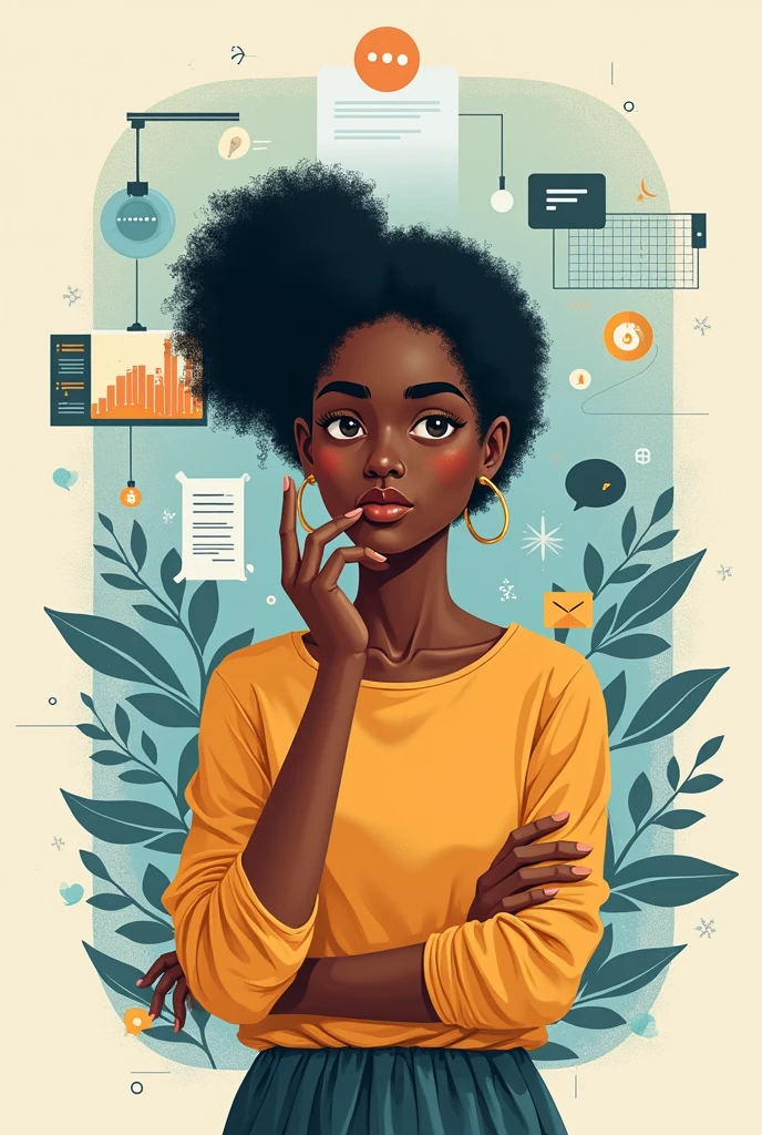 Create a poster or an artwork about a media-literate and media. responsible individual. 