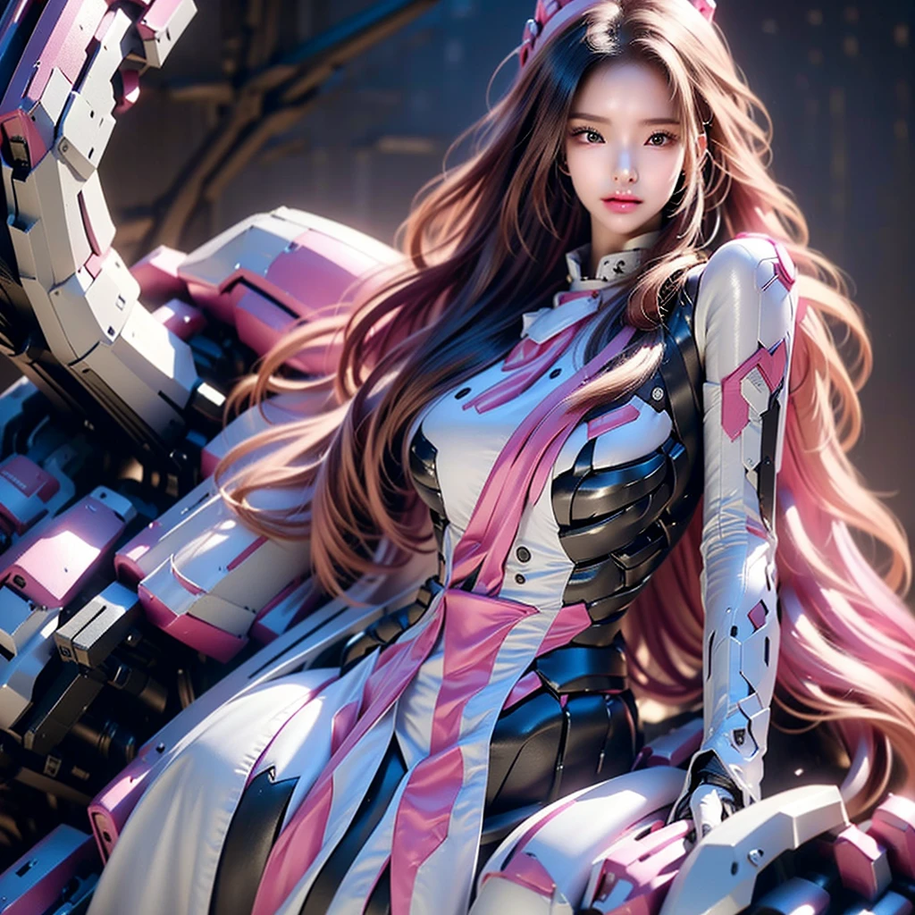 (8k unit wallpaper CG Extremely detailed, masterpiece, best quality, Extremely detailed), (((Solitary)))), ((Extremely wide-angle lens:1.15)), two women in costumes are standing in a room, as lady mechanika, static Prometheus frame, purple body paint, cyberpunk ornaments, Aztec Empress, cinematic details, guards, balcony scene, solarpunk, by Leon Wyczółkowski, sisters, Japanese cgi, Kazakh empress, character close-up