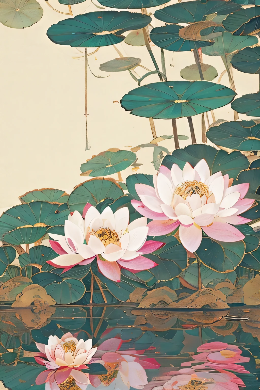 lotus,lotus Pond