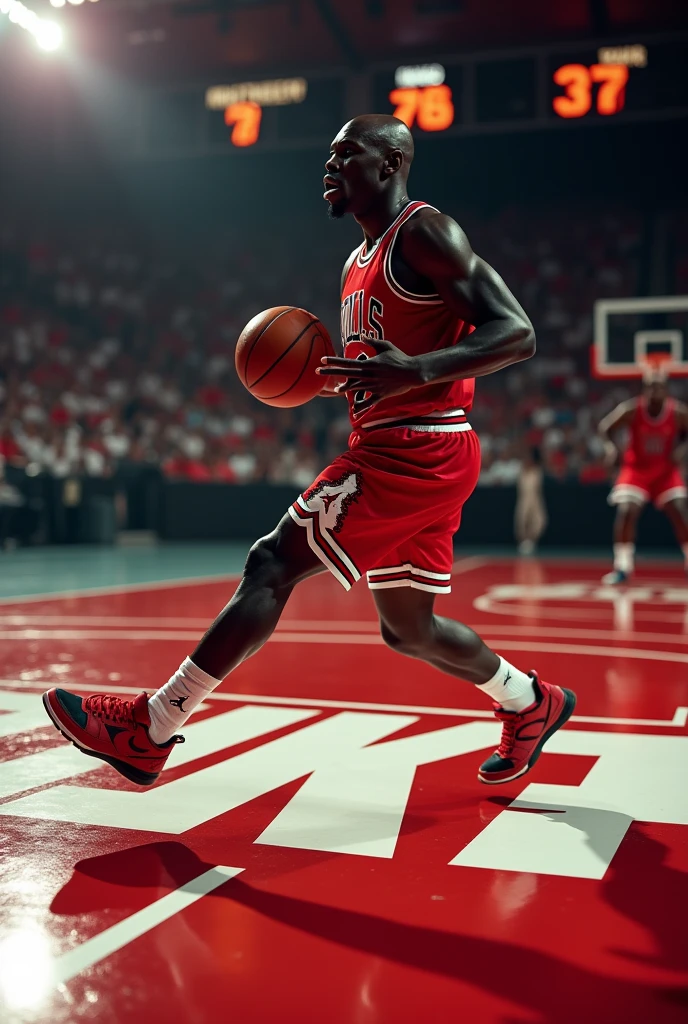 make a nike jordans shoes commercial with michael jordan 