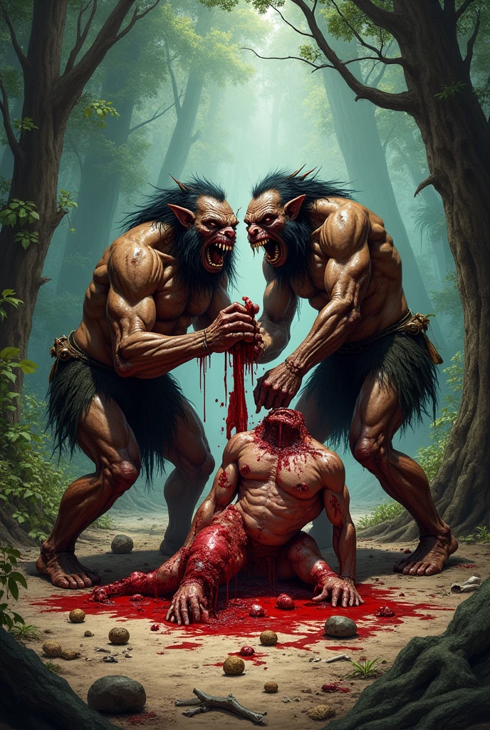 Two cannibals