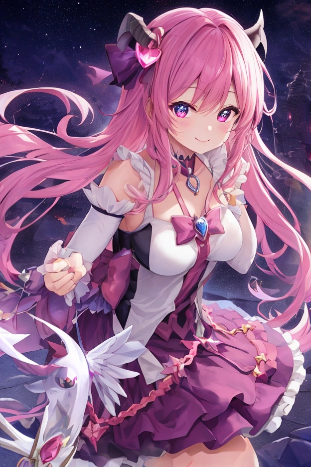 Demon World、Magical girl、Beckon、Fearless smile、Light
