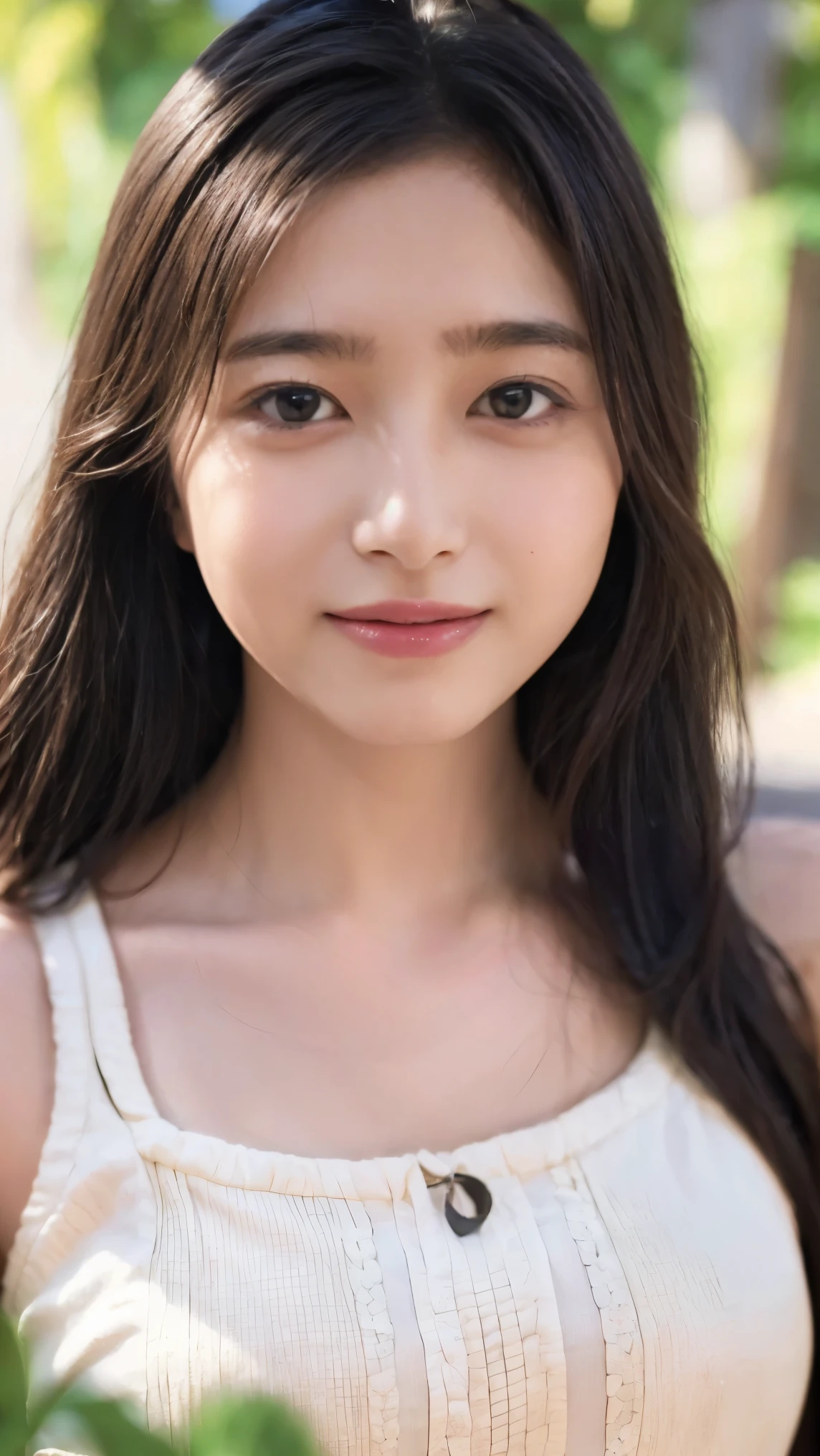 Everything modern:1.66, Cute Japanese Women Photos, smile, 20-year-old, Oil and hair palm for one-length straight hair:1.55, (photo Realistic:1.4), (hyper Realistic:1.4), (Realistic:1.3), (Smoother lighting:1.05), (Improving the quality of cinema lighting:0.9), 32K, 1 girl,20-year-oldの女の子, Realistic lighting, Backlight, The light shines on your face, Ray Tracing, (Bright light:1.2), (Improvement of quality:1.4), (Highest quality Realistic textured skin:1.4), fine grain, Detailed face,(smile:1.0), (Emphasis on face close-up:1.3), (Enhances the beauty of skin texture:1.1),((Extremely precise and accurate anatomy:1.0)), (Enhances the beauty of skin texture:1.1), Clean and glowing skin, mesh, thin:1.2, (Realistic:1.3), Realisticなライティング, (Smoother lighting:1.05), 32K, One Japanese woman, fine grain, Detailed face, (Film Grain:1.1),(Accentuates body lines:1.1), High resolution, Natural look, Kind eyes, Improves hair quality, Delicate light and shadow, Transparent muscles, Graceful pose, Beautiful Eyes, Sharp details, Soft light reflection, Beautiful contours, Delicate skin tone, Fine hair texture,Cute Japanese Women Photos,