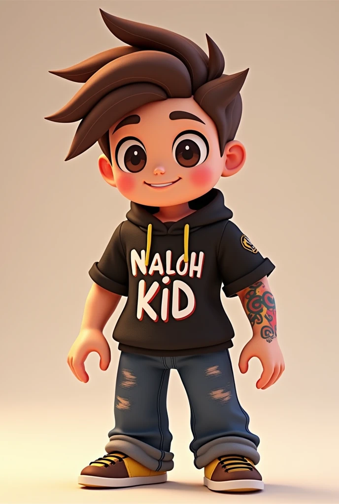 Create me a naloh ??? logo to play roblox with a roblox style character 