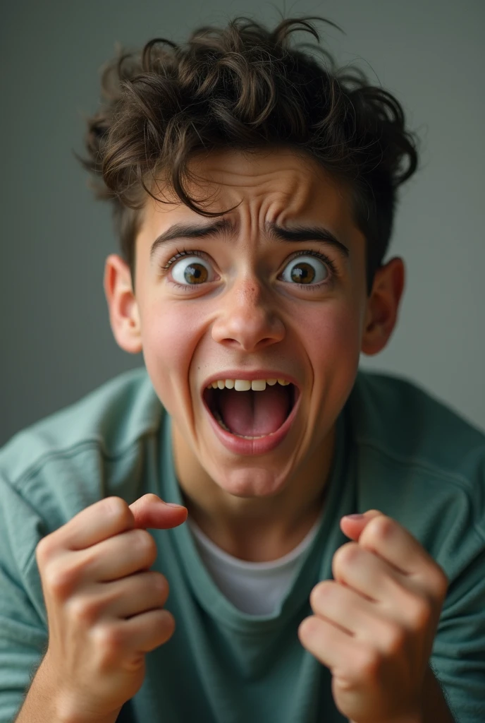 A person with Tourette's