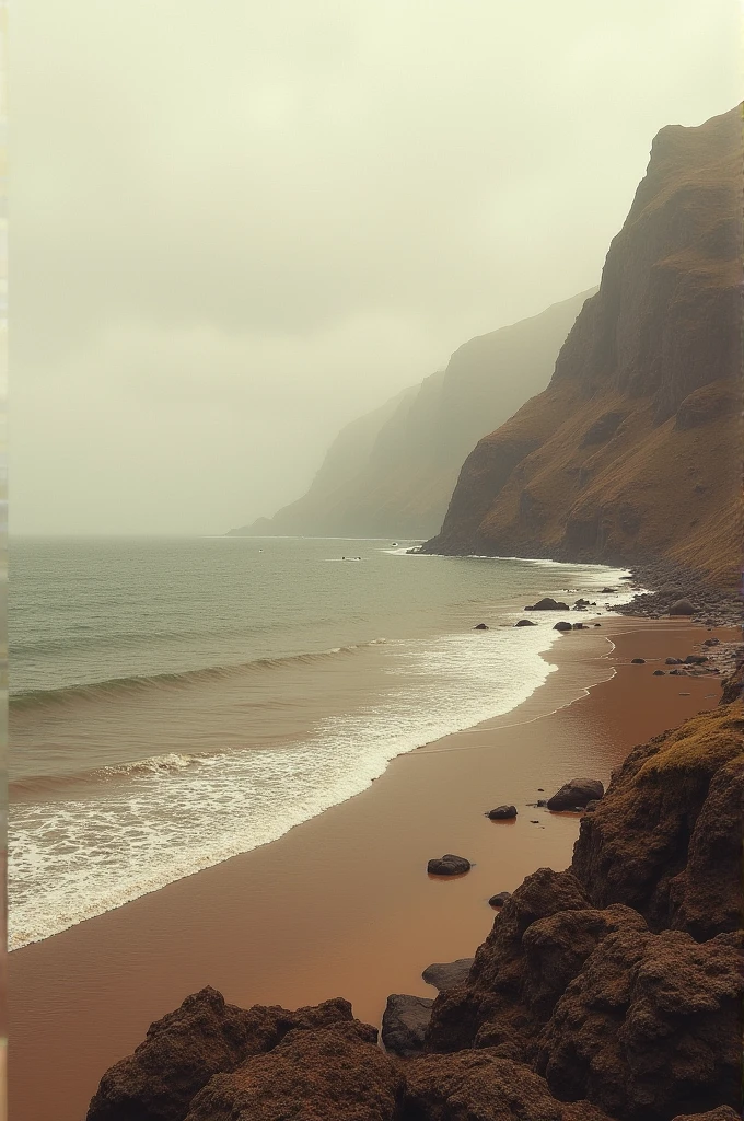Brown ocean earth