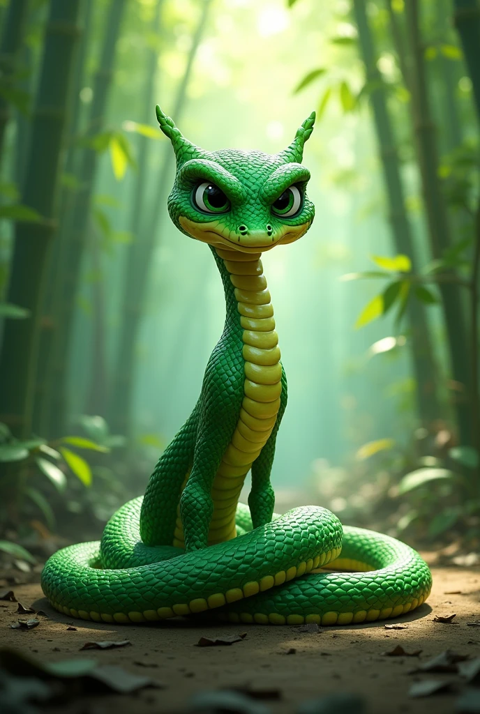 Kung fu panda viper cartoon