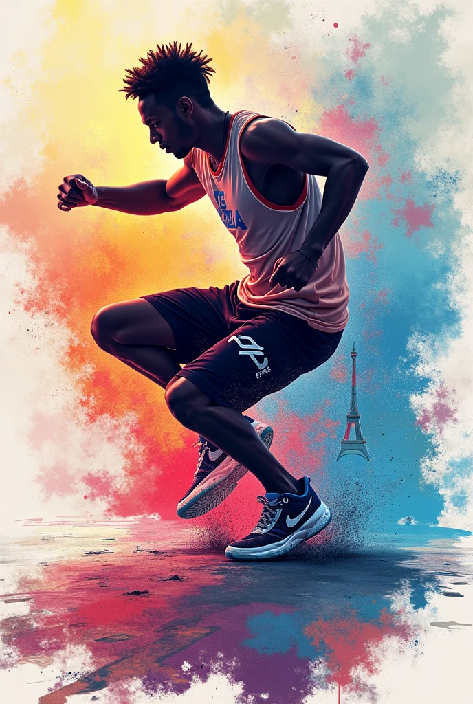 Breaking Boundaries - Reflect the idea of breaking through limits and barriers, a central theme in the sport of breaking.
Olympic Spirit - Incorporate the Olympic rings or other Olympic symbols to represent the spirit of the games.
Dance and Movement - Breaking is a dance form, so emphasize dynamic and fluid movements in your design.
Youth and Energy - Capture the youthful energy and vibrancy associated with breaking and the Olympic Games.
2024 Paris - Since the 2024 Olympics are in Paris, consider integrating elements of French culture or the Parisian skyline.
Graffiti and Street Art - Breaking has roots in street culture; consider a graffiti-style design or street art elements.
Power and Strength - Show the physical power and strength required in breaking with bold and impactful visuals.
Unity in Diversity - The Olympics bring people together from all over the world; represent this unity in your design.