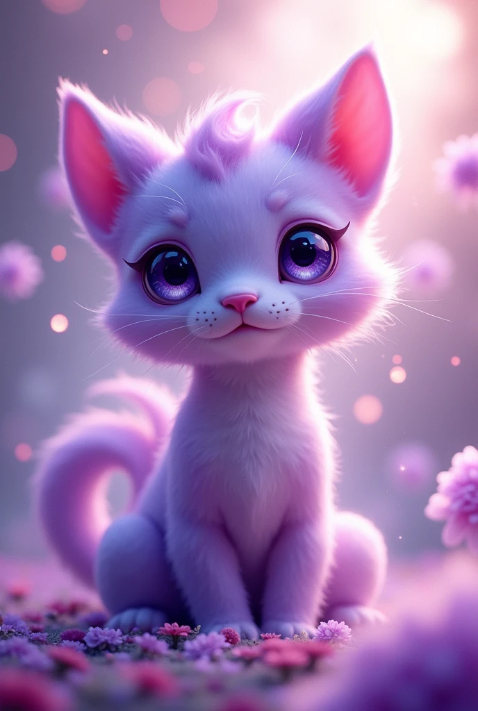 A purple pet 

