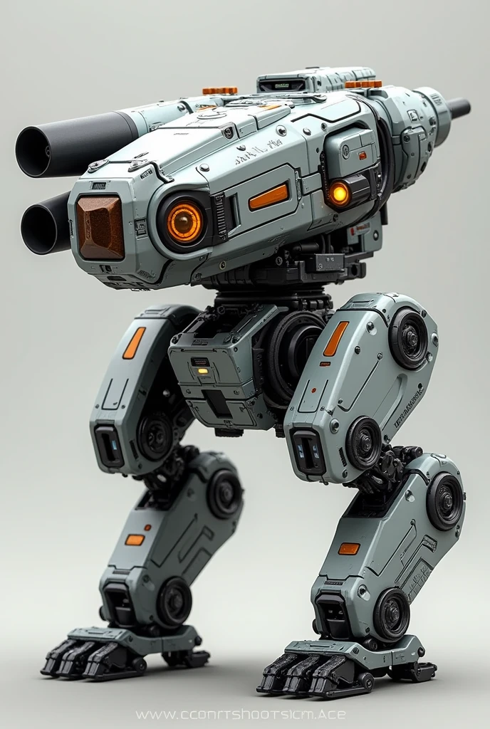 Highly detailed multi-legged articulated compact futuristic heavily armored tank character for team-based action shooter video game、Job title: Tank、Exquisitely detailed tanks、Rocket Launcher、Concept Art、Intricate details、Hyperrealistic、8k、Highest quality、Photorealistic、masterpiece