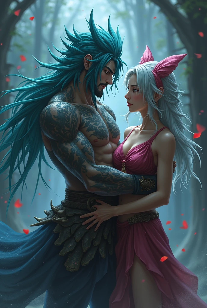 Yasuo having sex with riven