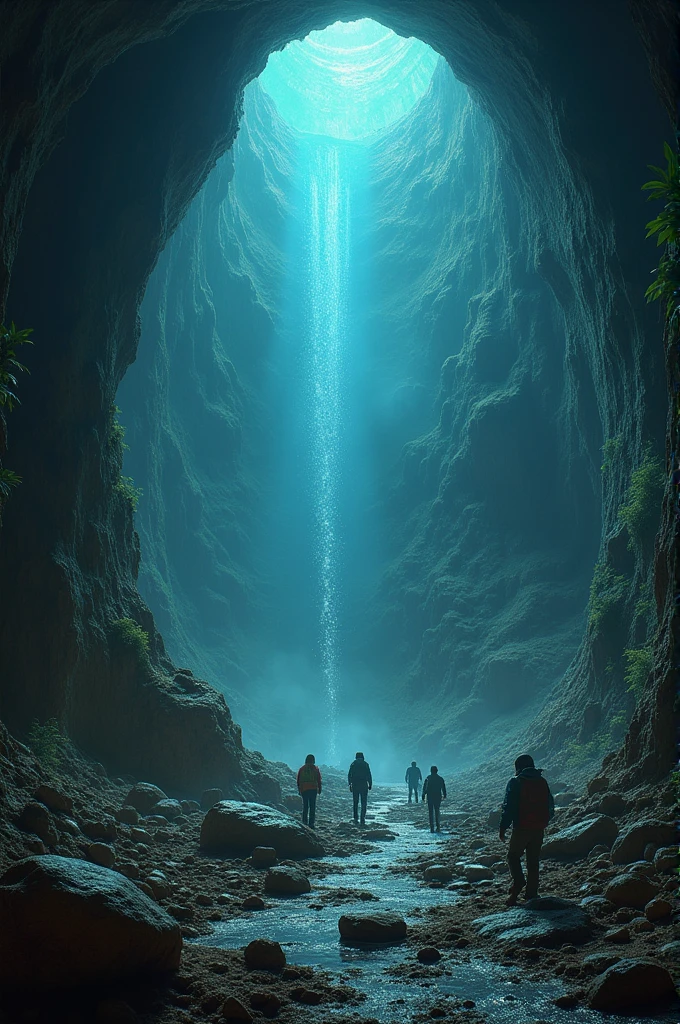 ### 1. **Scientific Exploration**
- **Description:** The film presents a journey through an unknown underground world, driven by scientific curiosity. The characters are motivated to discover new knowledge and secrets hidden within the planet..
- **Example in the movie:** The protagonists use technology (such as maps and mining equipment) to descend and explore the center of the Earth.