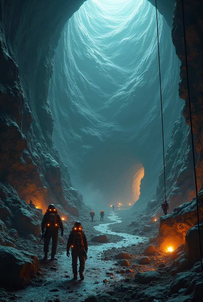 - **Example in the movie:** The protagonists use technology (such as maps and mining equipment) to descend and explore the center of the Earth.