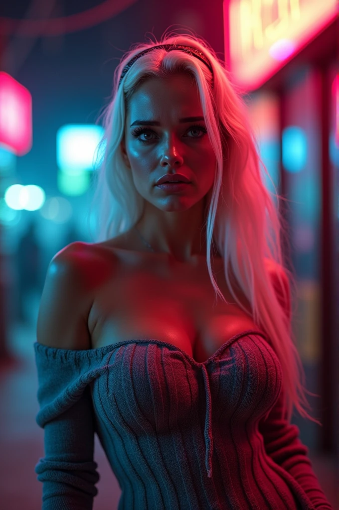 NSFW,open legs pose, naked pussy, open legs pose, ((raw photo), absurd, (absurdresolution)), ((full body view)), ((21 years)), beautiful girl, (Short, messy hair with bright neon blue highlights), (((The beauty of: Lisa, laLisa))), (deep gray eyes, seductive look, make up), ((ultra-sharp pupils, Red lipstick, blush)), ((seductive pose)), (((naked))), ((dark make up, Digital art, trend in artstation, highly detailed, good detail, Intricate, beautiful detailed glow, detailed, cinematic lighting, High resolution, detailed facial features)), ((Leaning on a riveted steel bridge beam facing the viewer)), (Photographic perspective), vivid, bright colors, (((bottom: dark city at night)))