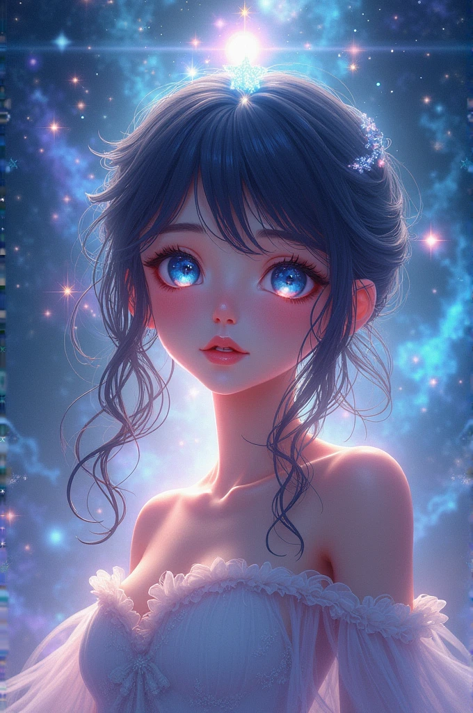 An idol with stars in her eyes