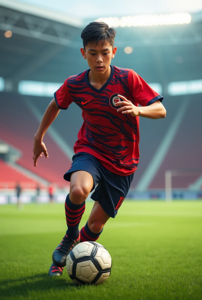 15 year old Indonesian football player