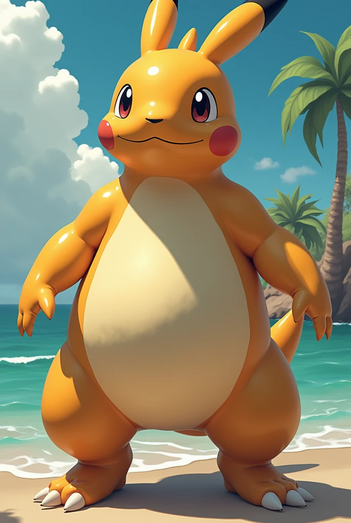 Pokemon with penis, a huge ass,giant semi-humanoid tits naked with very exciting appearance 
