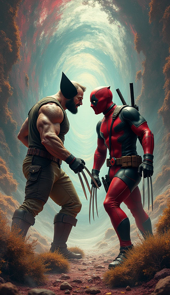 x man logan and death pool Beatles epic