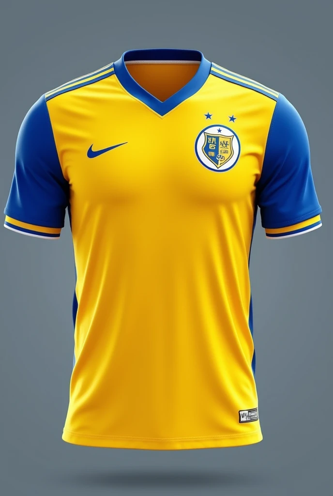 Yellow and blue jersey