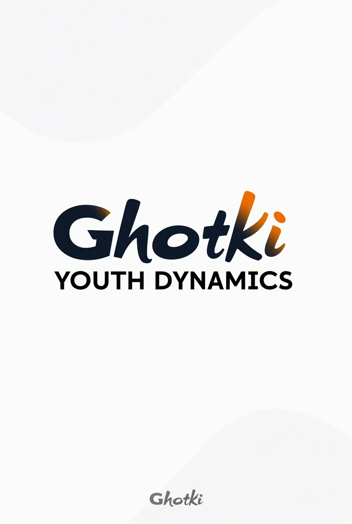 Create a logo with Tittle,Ghotki youth Dynamics
