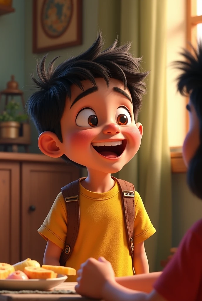 Rohan laughed and said he was just joking. Litil। Boy