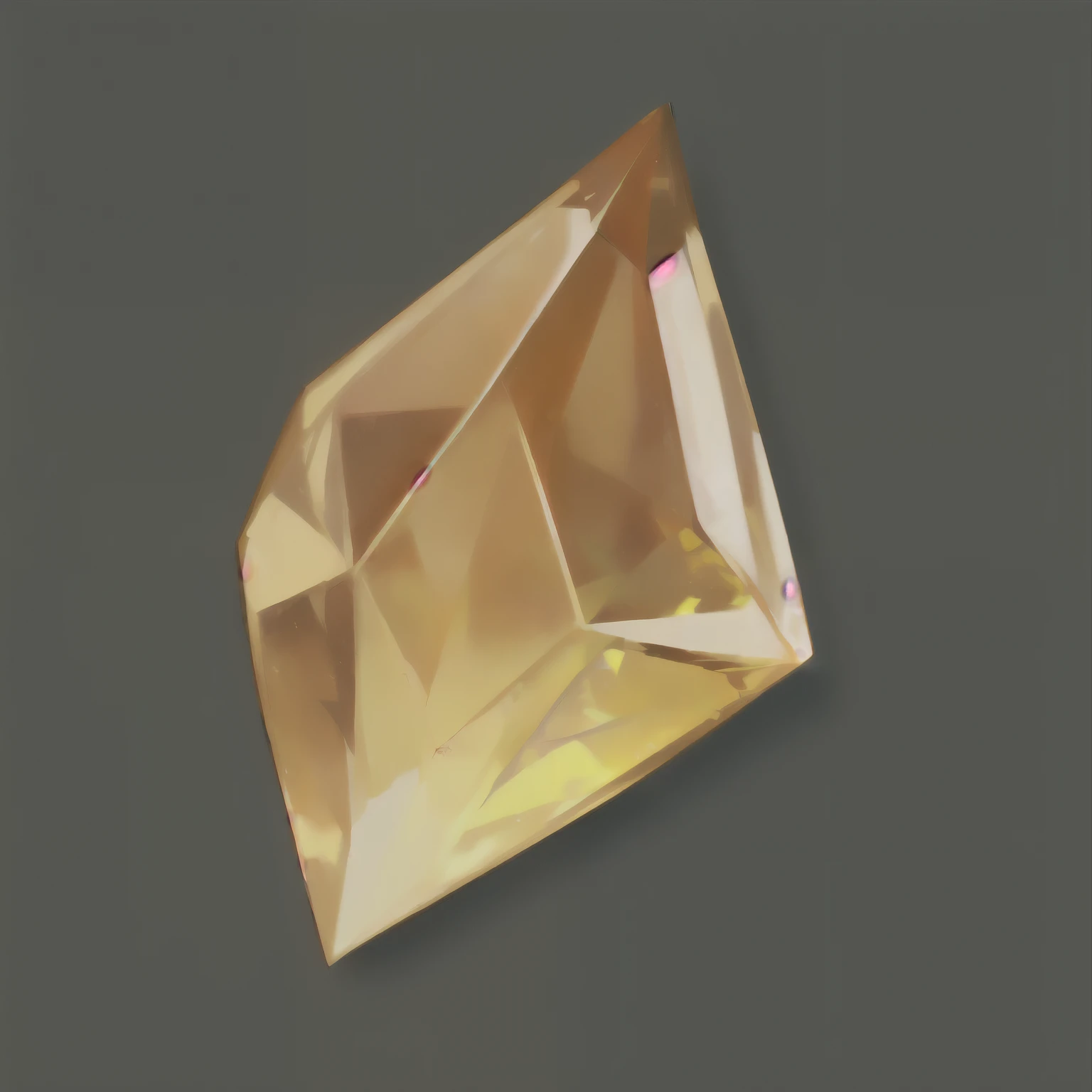 (Fraction_9,Fraction_8_Direction_7_up)，HD，Topaz，Yellow Diamond，diamond details，(8k, HD, best quality, Intricate details, masterpiece: 1.2) Floating glowing crystal，Rich in details,