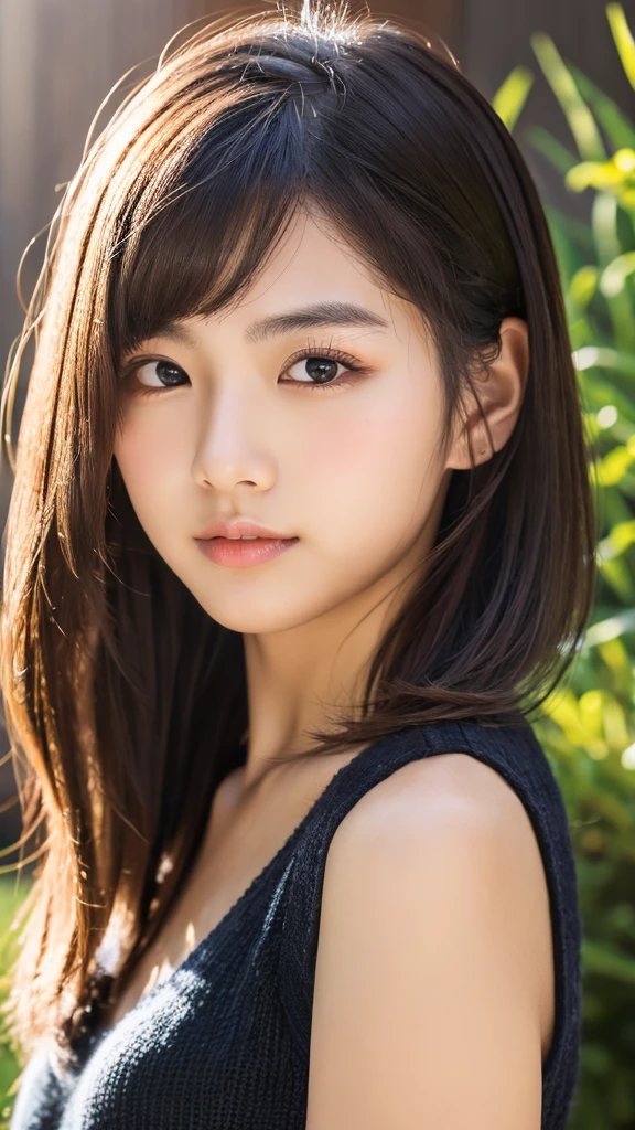 Japanese Girls, Photorealistic, Detailed skin, Detailed lips, Fine eyebrows, Sparkling eyes, Depth of written boundary, Accurate, Super Detail, 最high quality, High resolution, Anatomically correct, Textured skin, Attention to detail, high quality, Short skirt, whole body