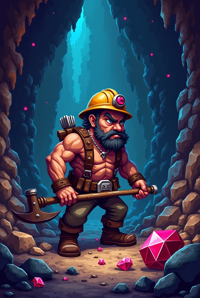 Mining ⛏️ ruby short human
Pixel art