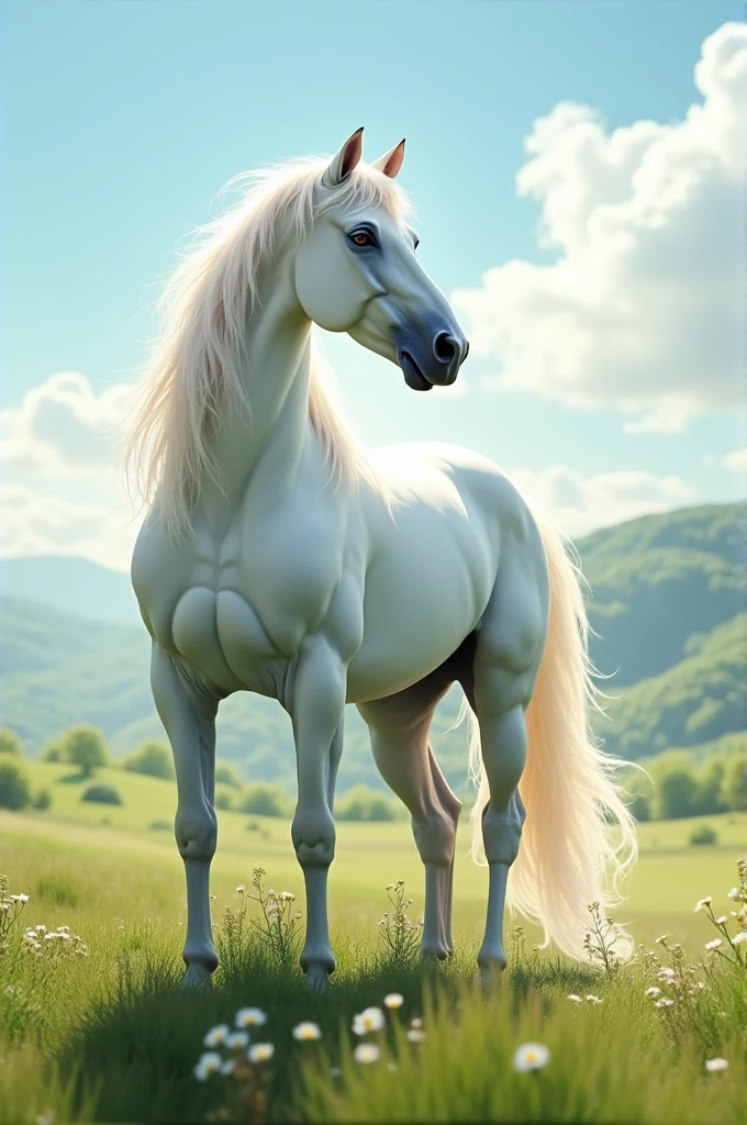 White horse
