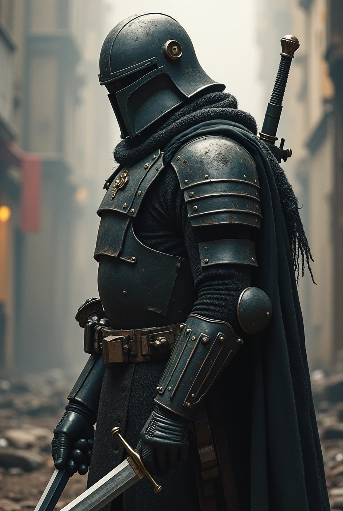 soldier use sword