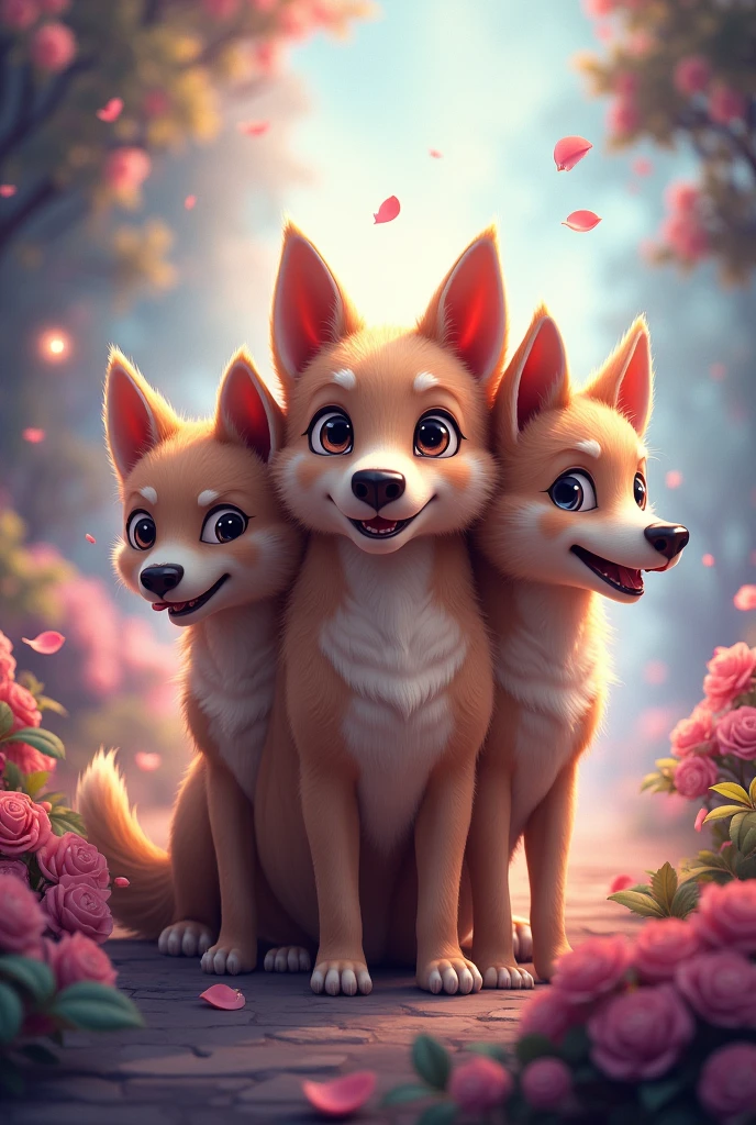 Cerberus、cute、Fantasy