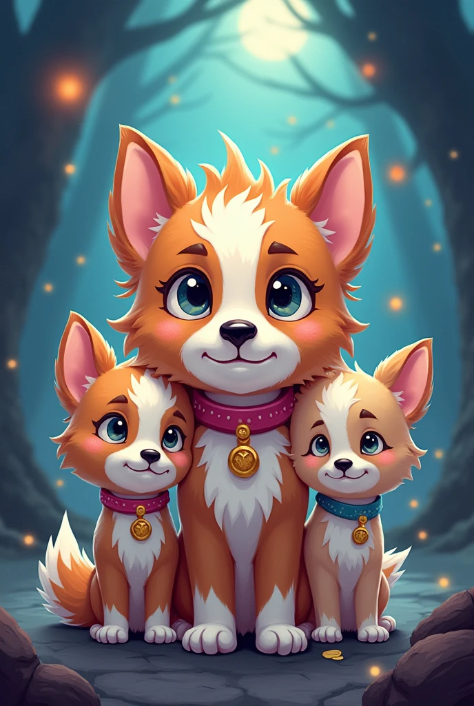 Cerberus、cute、Art Style