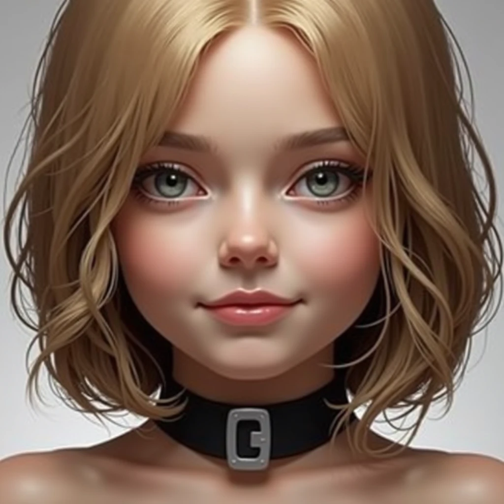 (((NSFW:1.5))),((Nude:1.5))),(((((alone))))),(((((masterpiece))))), (((((Highest quality))))),(((((Very detailed))))), In detail, Depth of written boundary, Sharp details,((Slim body:1.2)), High resolution,((Drunk:1.4))
One girl, bangs, (Beautifully detailed face:1.3),blue eyes, Blonde, Cleavage, Small breasts,short hair, low rise daisy dukes, Healthy Thighs,((Watch on wrist:1.2)),((Brown leather belt:1.5)),((Monotone background:1.5)),,((Place your right hand on your chest:0.7)),Thigh Gap