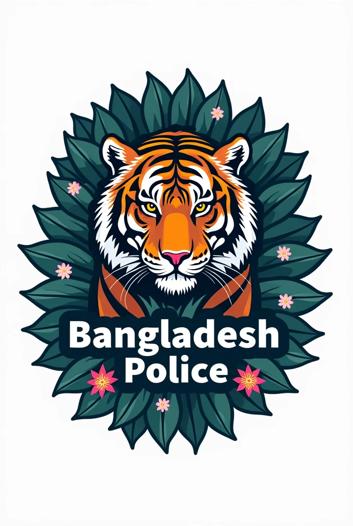 Hello, I am thinking of making Bangladesh Police logo. Bangladesh national flower is water lily and national animal is Royal Bengal Tiger, make a perfect combination of all things and make a logo that looks secure. Add title and borders,  Name Bangladesh Police. Its police logo