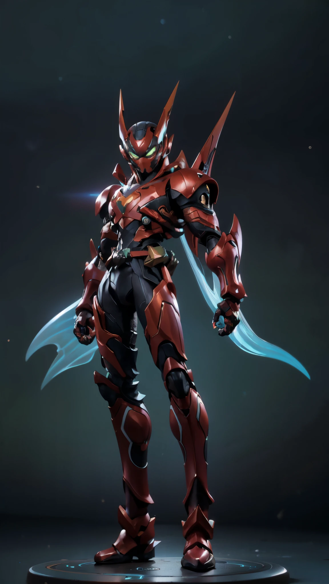 (masterpiece:1.5, best quality:1.5, extremely delicate:1.5, superhero pose:1.5), a man wearing a full-face helmet, a fantasy-style biotech armored combat suit, green eyes, (a composite layered chest armor), fully enclosed shoulder guards, matching arm and leg guards, belt of Neon circuit, (the color scheme is primarily black with green and red accents), the design balances heavy with agility, a high-tech bio-mecha armor, (Armor Concept Inspired by neon Cyberpunk, stand on the top of a skyscraper in a futuristic sci-fi city), this character embodies a finely crafted fantasy-surreal style armored hero in anime style, exquisite and mature manga art style, (element, plasma, energy, the armor glows), ((male:1.5)), metallic, high definition, highres, ultra-detailed, ultra-fine painting, professional, perfect body proportions, golden ratio, anatomically correct, symmetrical face, extremely detailed eyes and face, high quality eyes, creativity, RAW photo, UHD, 32k, Natural light, cinematic lighting, masterpiece-anatomy-perfect