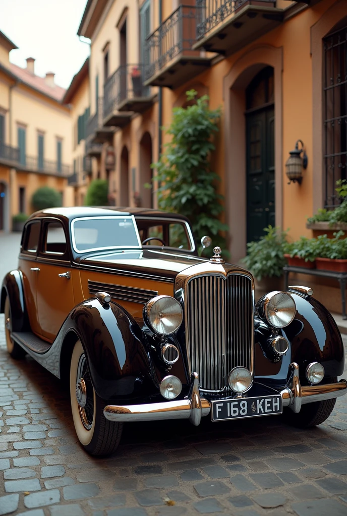 Old classic car