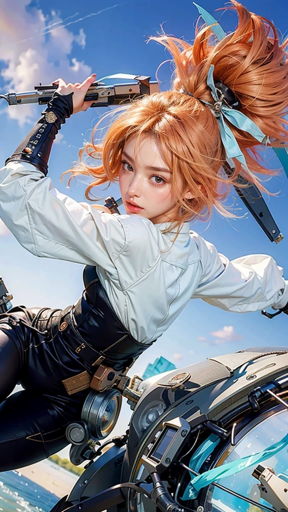Best quality, masterpiece, detailed skin texture, detailed clothes texture, detailed face, super detail, 8k, intricate detail, 1 girl, The color doesn't change, beautiful girl,