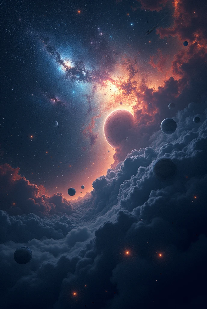 Images that evoke the stars and the universe
